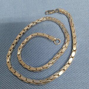 Unisex .925 Sterling Silver 18.25" x 3/16" SNAKE CHAIN NECKLACE 49 Grams 6583